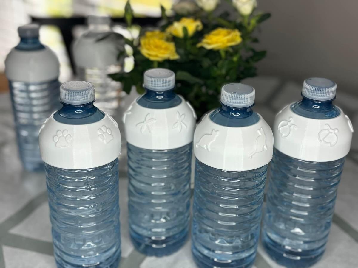 Bottle Tags Reusable Drink Accessory for Bottles and Cups, Durable and Easy to Use ( 5 Pack)