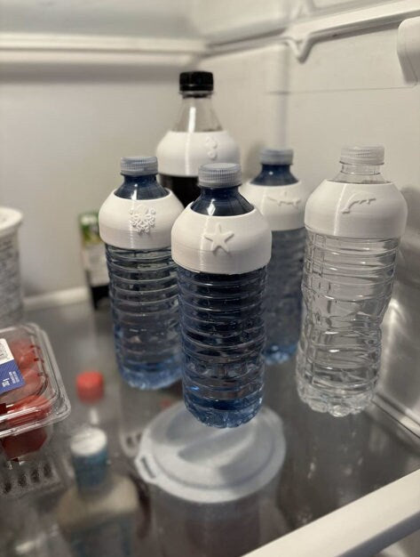 Bottle Tags Reusable Drink Accessory for Bottles and Cups, Durable and Easy to Use ( 5 Pack)