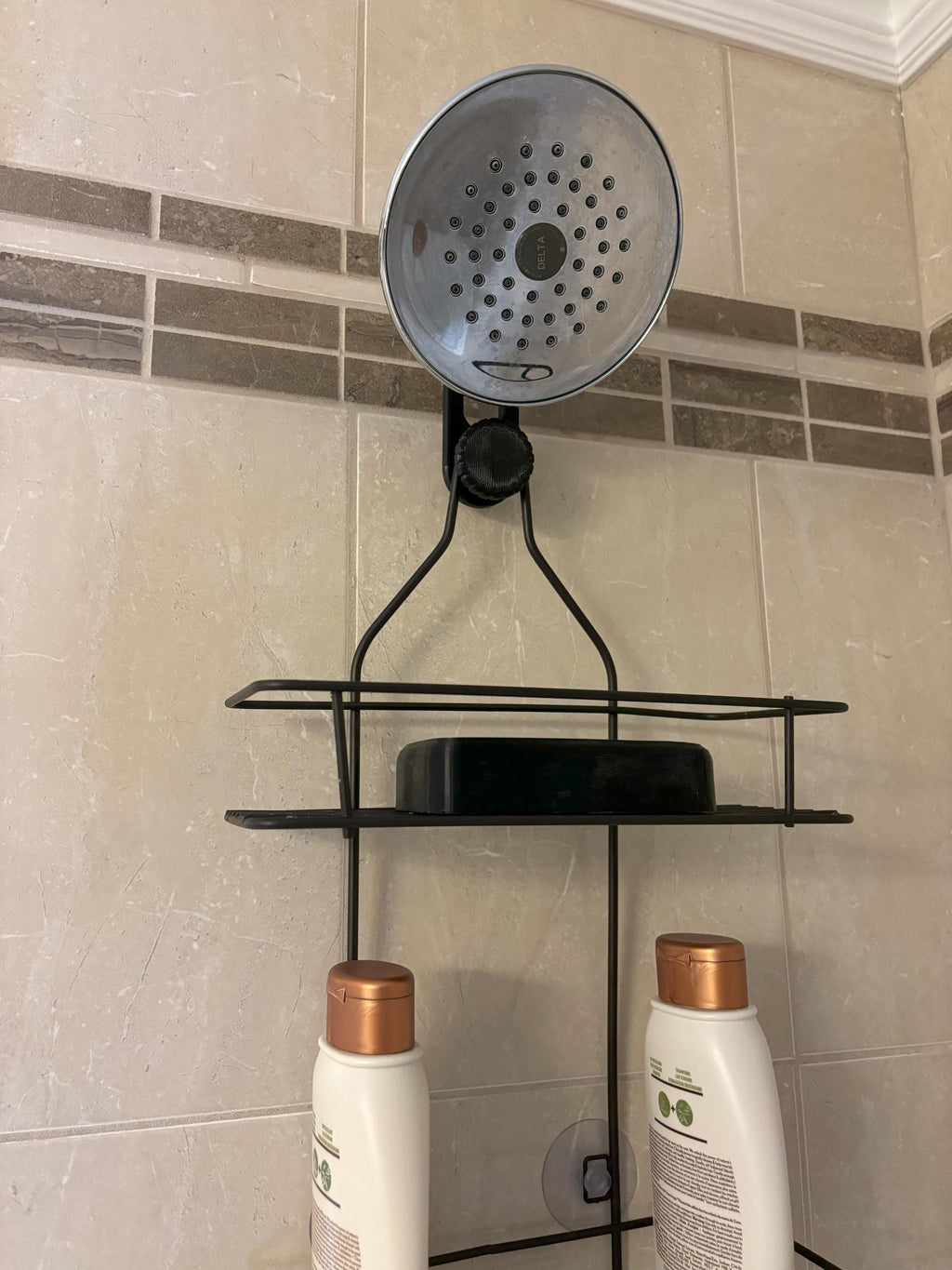 Shower Caddy Extension Hanger, works with various caddy including the popular simplehuman brand caddy 