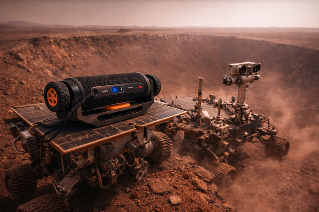 Adjustable Speaker Mount – Fits JBL Flip 6 Style Speakers | ATV, Boat, RV & Indoor and Outdoor Use