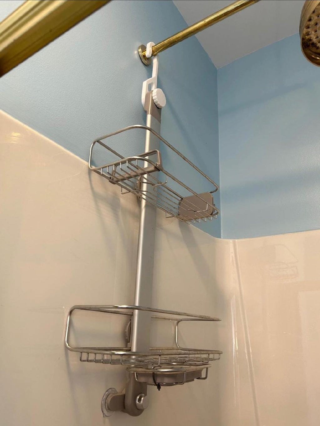 Shower Caddy Extension Hanger: Universal Bath Accessory